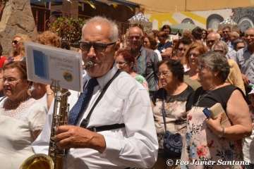 Misa y procesión religiosa en La Viña (Foto Francisco Javier Santana)